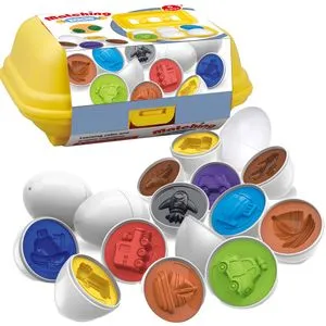 Pronađi par matching eggs vozila 6 kom