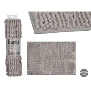 PROSTIRKA ZA KUPATILO 60x40 SIVA TEKSTIL