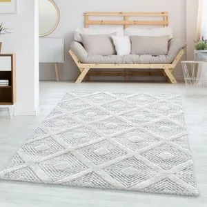 Pısa 4707 - Sivi Tepih (160 x 230 cm)