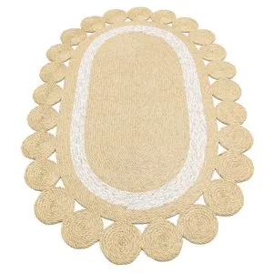 Ptn 04 - Natural, White Cream Carpet (120 x 180)