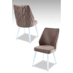 Pufi - Cappuccino, White Cappuccino
White Chair Set (4 Pieces)