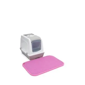 Pugalo - Pink Pink Mačja Prostirka za Litter
