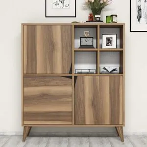 Pulse - Walnut Walnut Multi Purpose Cabinet