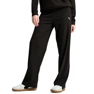Puma Donji Deo Puma Ess Elevated High-Waist Straight Leg Rib Pant Za Žene