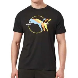 Puma Majica Puma Graphics Multiple Cat Logo Tee Za Muškarce