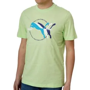 Puma Majica Puma Graphics Multiple Cat Logo Tee Za Muškarce