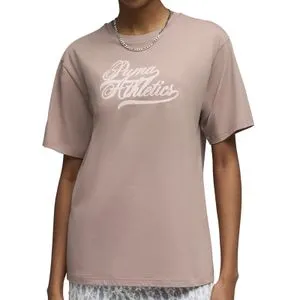 Puma majica Puma Graphics Relaxed Varsity Tee za žene