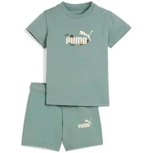 Puma Puma Minicats Sandy Adventures Tee And Shorts Set Inf Dečaci Uzrasta 0-4 Godine