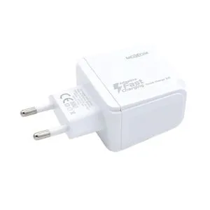 Punjac Moxom KH-67Y QC 3.0 Fast Lightning beli za Iphone P919