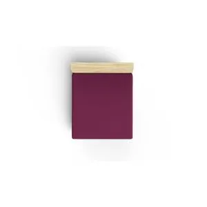 Purple Purple Ranforce Queen Fitted Sheet (DE)