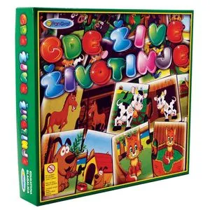 Puzzle gde žive životinje Pangraf #1-Pgzz