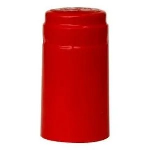 Pvc kapice za flaše 31x60 mm crvena
