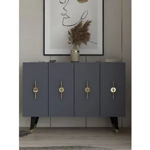 Quart Ramada - Gold, Anthracite Gold
Anthracite Console