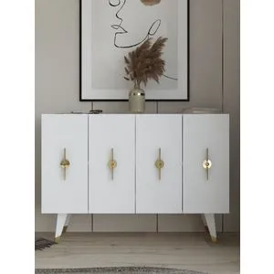 Quart Ramada - Gold, White Gold
White Console