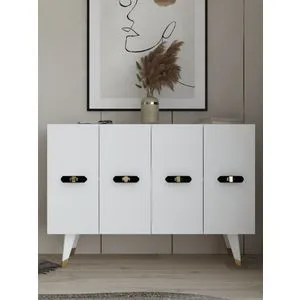 Quart V - Gold, White Gold
White Console