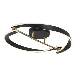 Rabalux Adalind plafonska LED lampa crna 71149