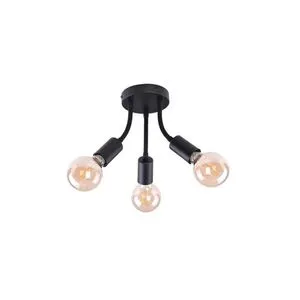 Rabalux Almus plafonska lampa E27 3x60W crna