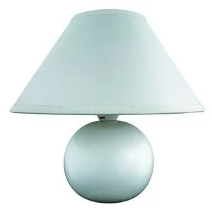 Rabalux Ariel keramička stona lampa E14 40W, bela