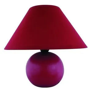 Rabalux Ariel keramička stona lampa E14 40W, crvena