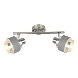 Rabalux Basil Spot E14 2X MAX 40W hrom/s oak