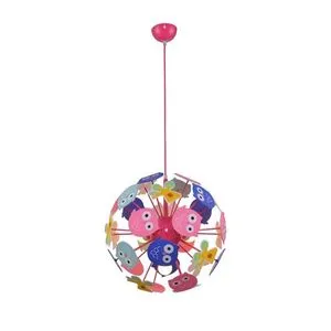 Rabalux Birdy visilica E14 3X MAX40W multicolor