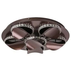 Rabalux Capriana, plafonjera, LED 6X6W, moccha