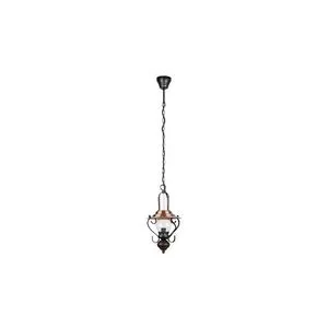 Rabalux Enna Visilica E14 40W crna-bakar Klasična rasveta