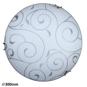 Rabalux Harmony lux plafonjeraD30 E27 60Whrom/bela