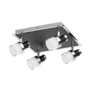 Rabalux Harold,kupatilska,LED20W,IP44,hrom/crna/opal