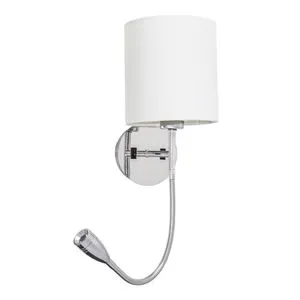 Rabalux Larkin zidna lampa sa čitačem E27 40W LED3W