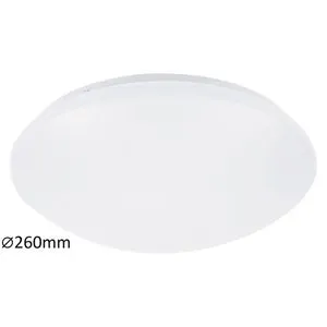 Rabalux Lucas plafonjera sa ugrađenim LED 12W D26 bela IP44
