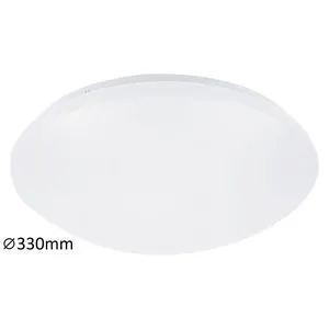 Rabalux Lucas plafonjera sa ugrađenim LED 18W D33 bela IP44