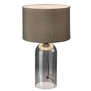 Rabalux Luxin stona lampa staklena siva  74048
