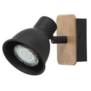 Rabalux Mac spot GU10 15W crni Spot rasveta