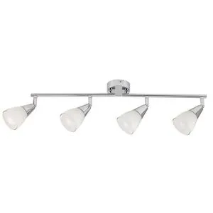 Rabalux Nicolette spot E14 4xMax40W hrom/bela Spot rasveta