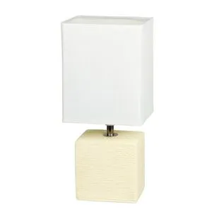 Rabalux Orlando keramička stona lampa E14 40W krem