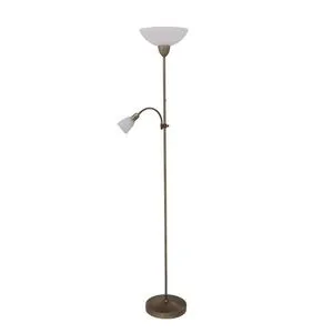 Rabalux Pearl clas podna lampa sa čitačem E27 60W+E14 40