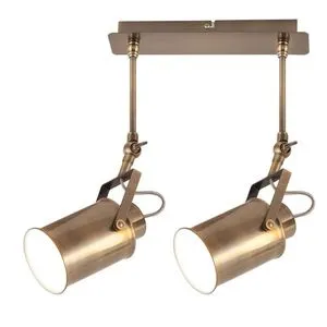 Rabalux Peter spot E27 2x60W stara bronza Spot rasveta