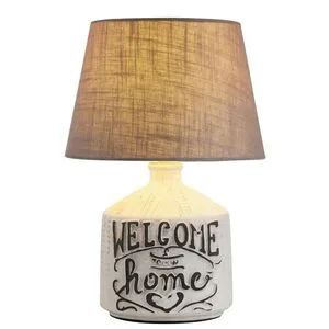 Rabalux Petra keramička stona lampa E14 40W /bela