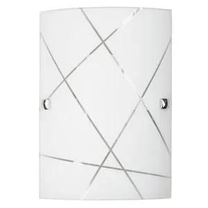 Rabalux Phaedra zidna lampa 260x180 E27 60W bela
