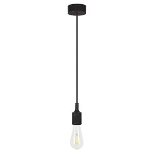Rabalux Roxy visilica E27 max 40W crna Industrijska rasveta