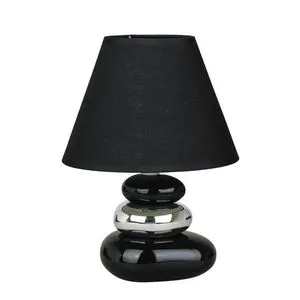 Rabalux Salem keramička stonaE14 40W crna-srebro