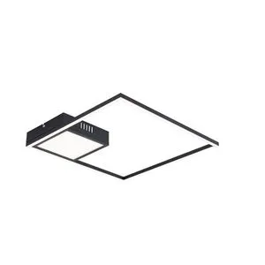 Rabalux Sirius, plafonjera,mat crna, LED 30W 1900lm 4000K