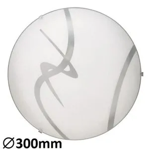 Rabalux Soley plafonjera D30 E27 60W bela