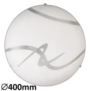 Rabalux Soley plafonjera D40 E27 2x60W bela