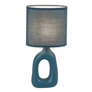 Rabalux Sylira keramička stona lampa plava 74072