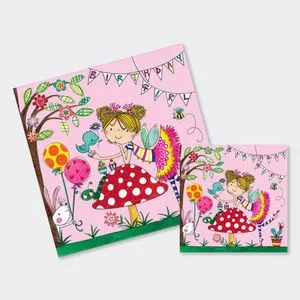 Rachel Ellen Čestitka puzzla - Birthday fairy & animals
