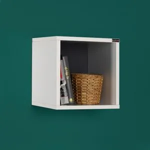 Raf-033-Dd-1 Diamond
White Wall Shelf