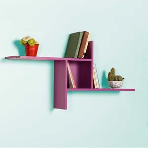 Raf-04-Uu-1 Purple Wall Shelf