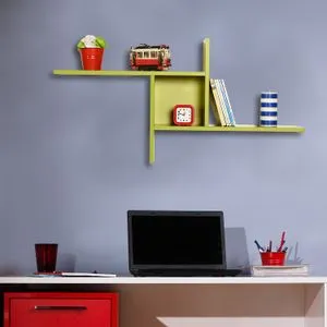 Raf-04-Yy-1 Green Wall Shelf